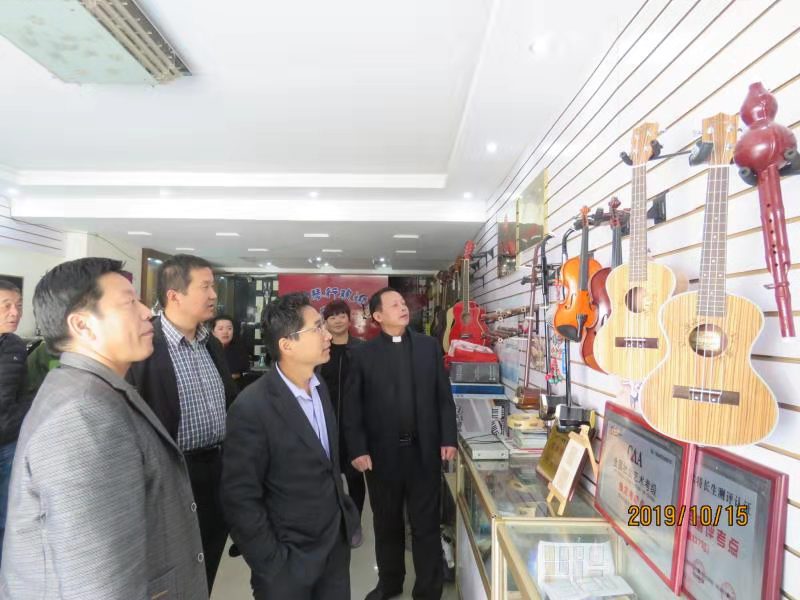 山东省基督教两会圣乐事工与教会礼仪专委会到济宁、菏泽两地教会参访交流