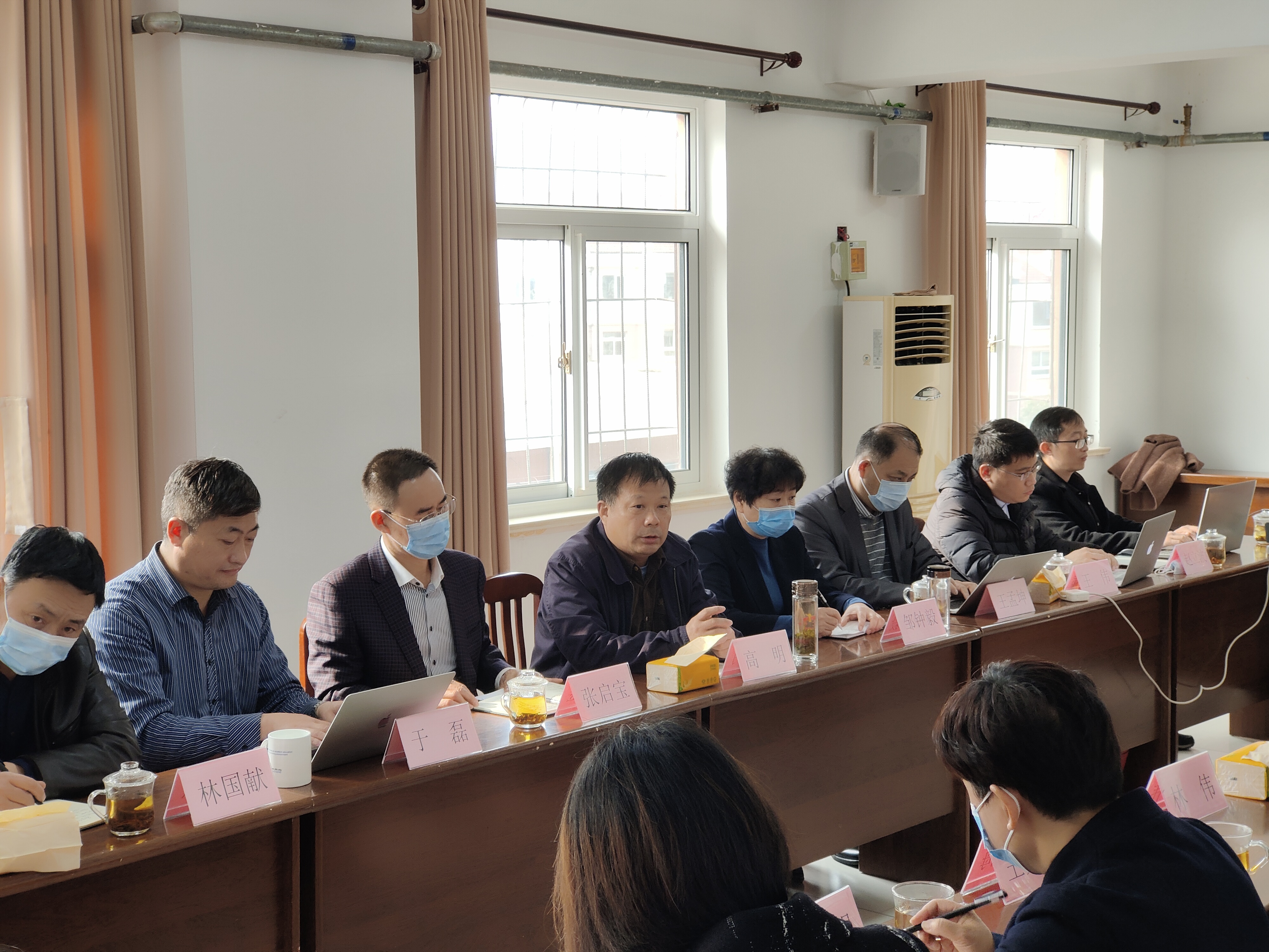 山东省基督教两会组织到烟台教会调研