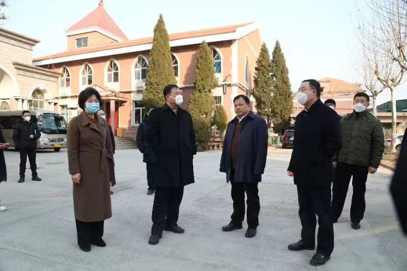 山东省政协副主席林峰海赴省基督教两会走访看望政协委员