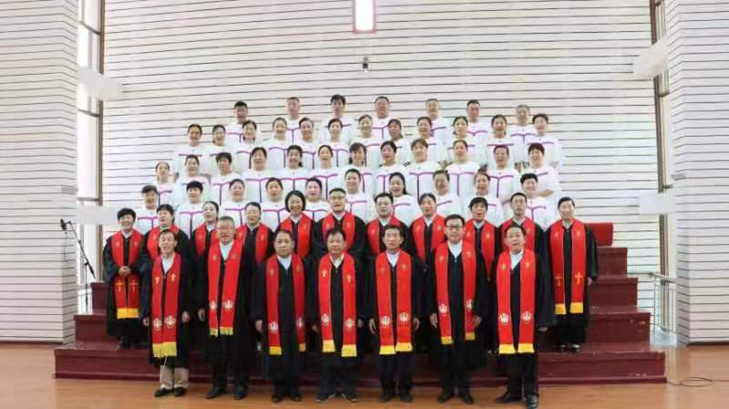 山东省基督教两会在枣庄举行圣职按立典礼