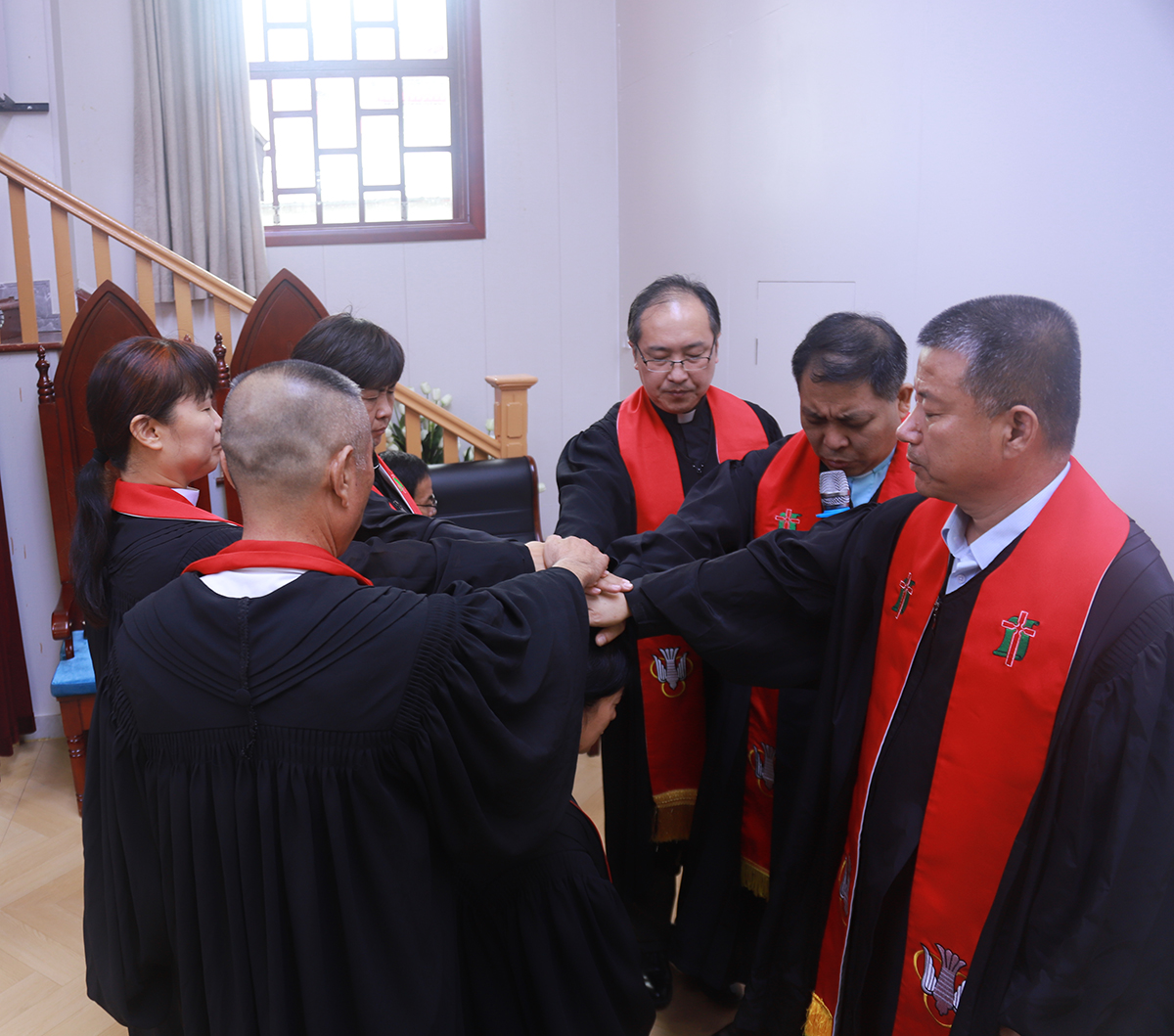 省基督教两会在聊城市举行按立圣职典礼